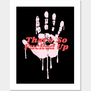 TSFU handprint logo Posters and Art